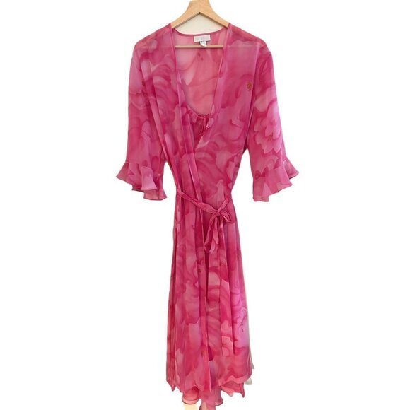 Other - LISE Watier Two Piece Gown/Robe Set NWT Size XL